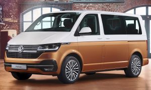 VW Bus Bicolor-Folierung