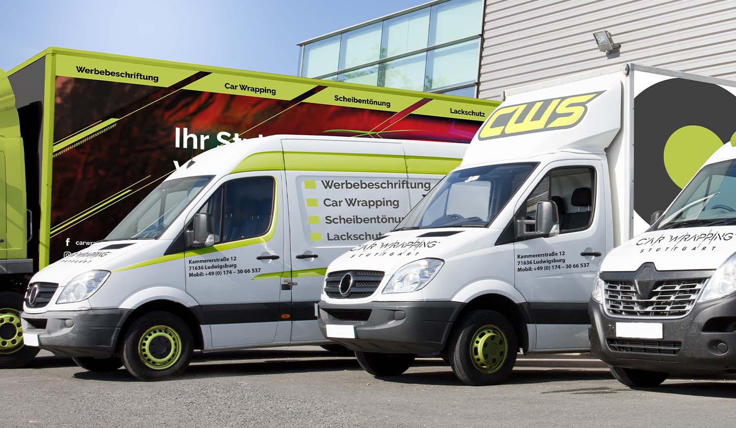 Gestaltungskonzept Firmenauto